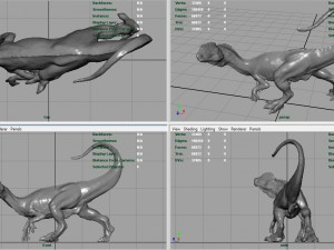 dilophosaurus Model 3D