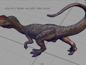 dilophosaurus Model 3D