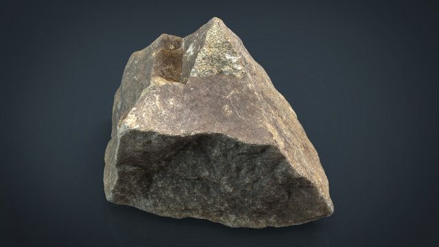 stone 16 3D Model .c4d .max .obj .3ds .fbx .stl .blend 