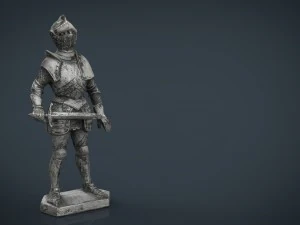 armadura de cavaleiro Modelo 3D