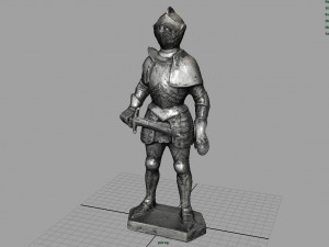 knight armor Modelo 3D