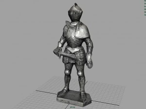 armadura de cavaleiro Modelo 3D