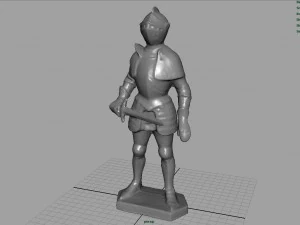armadura de cavaleiro Modelo 3D