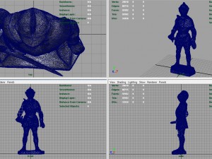 knight armor Modelo 3D