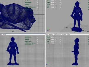 armadura de cavaleiro Modelo 3D