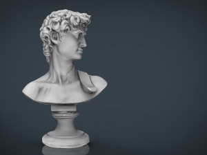 david bust Modelo 3D