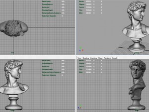 david bust Modelo 3D