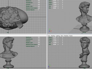 david bust Modelo 3D