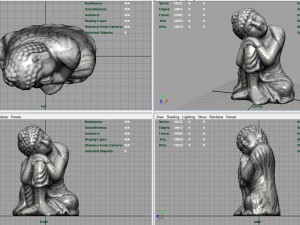 buddha 3 3D Model