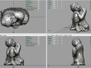 buddha 3 3D Model