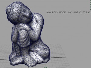 buddha 3 3D Model