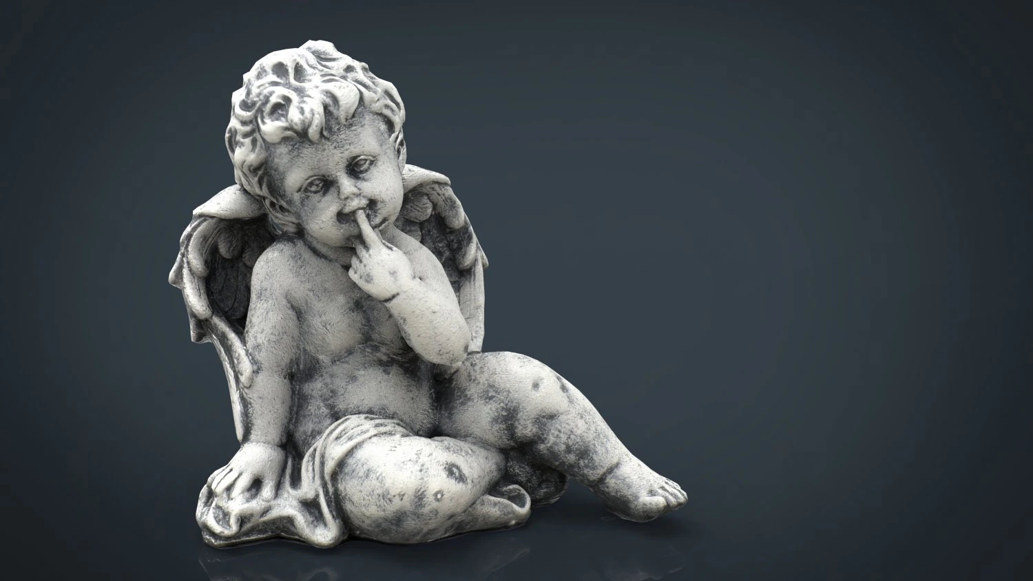 angel 1 3D Model .c4d .max .obj .3ds .fbx .stl .blend 