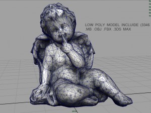 angel 1 3D 모델