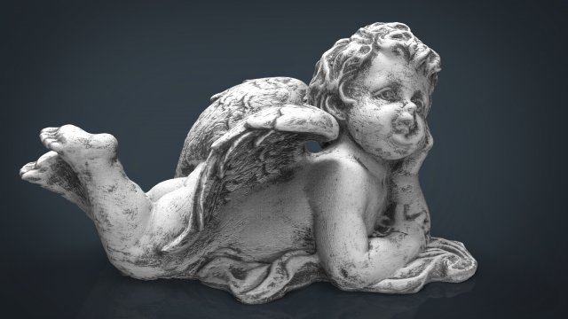 angel 3 3D Model .c4d .max .obj .3ds .fbx .stl .blend 