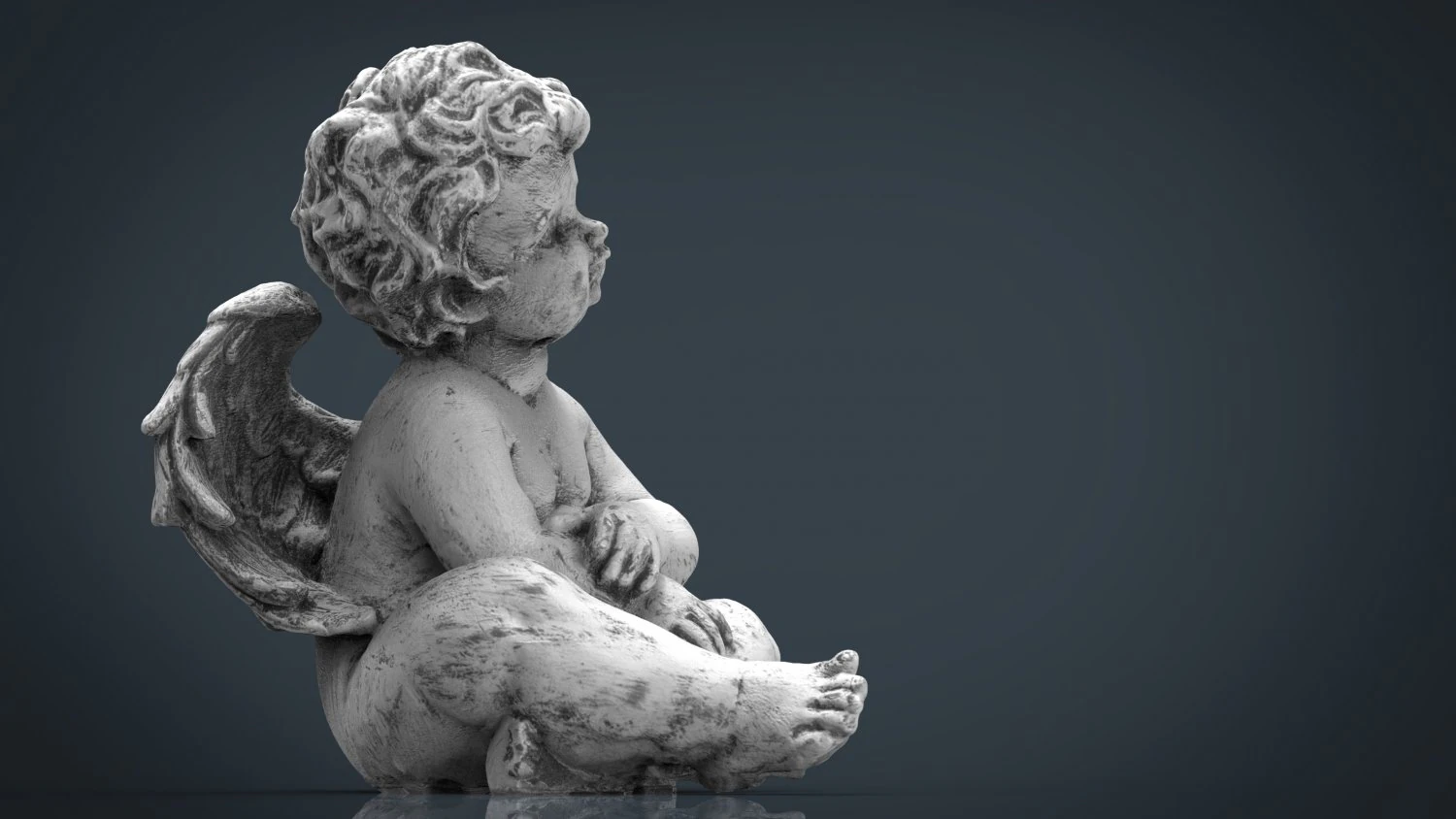 angel 4 3D Model .c4d .max .obj .3ds .fbx .stl .blend
