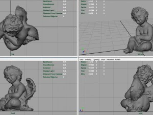 angel 4 3D Model
