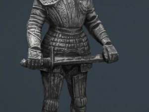 knight armor 2 3D Model