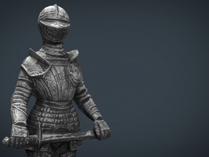 knight armor 2 Modelo 3D