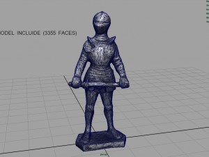 knight armor 2 Modelo 3D