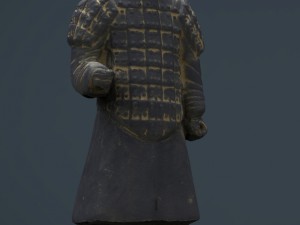 terracotta warriors soldier 3D मॉडल