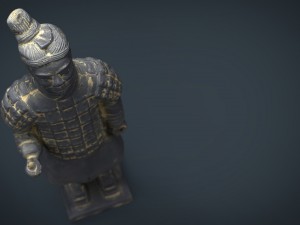 terracotta warriors soldier 3Dモデル