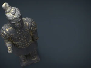terracotta warriors soldier 3D Model