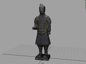 terracotta warriors soldier 3Dモデル