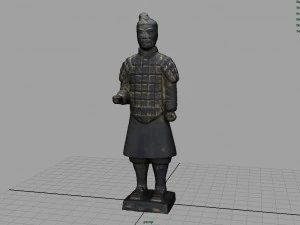 terracotta warriors soldier 3D Model