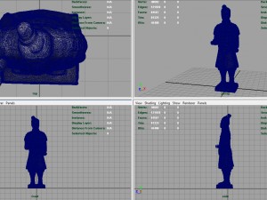 terracotta warriors soldier 3Dモデル