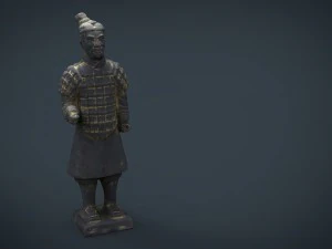 terracotta warriors soldier 3D Model