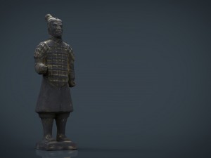 terracotta warriors soldier 3Dモデル