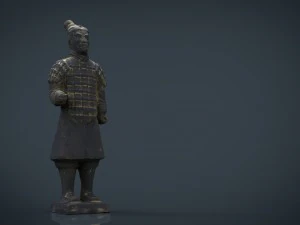 terracotta warriors soldier 3D Model