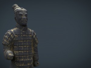 terracotta warriors soldier 3Dモデル