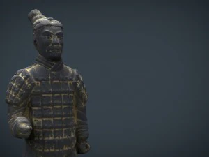 terracotta warriors soldier 3D Model