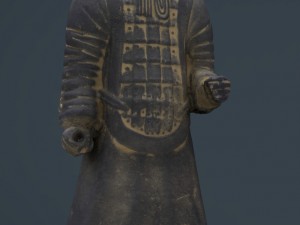 terracotta warriors officer 3D Model