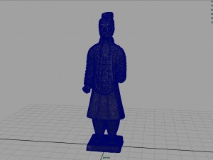 terracotta warriors officer 3D Model