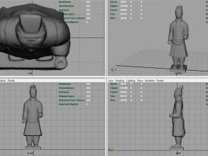 terracotta warriors officer 3D Model
