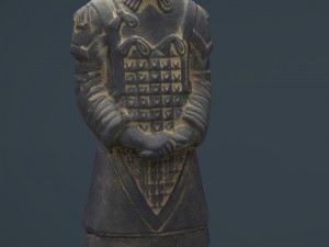 terracotta warriors general 3D Model
