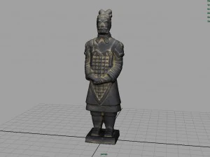 terracotta warriors general 3D Model