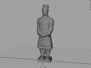terracotta warriors general 3D Model