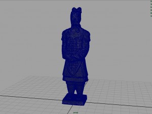terracotta warriors general 3D मॉडल
