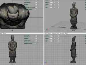 terracotta warriors general 3D Model