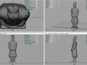 terracotta warriors general 3D Model
