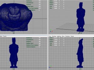 terracotta warriors general 3D मॉडल