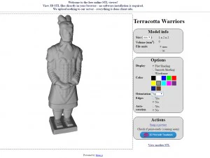 terracotta warriors general 3D Model