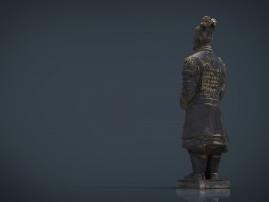 terracotta warriors general 3D मॉडल