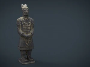 terracotta warriors general 3D Model