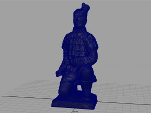 terracotta warriors archer Model 3D