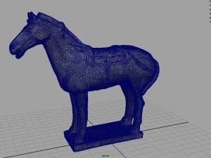 terracotta warriors war horse 3D Model
