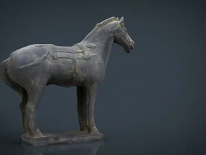 terracotta warriors war horse 3D Model